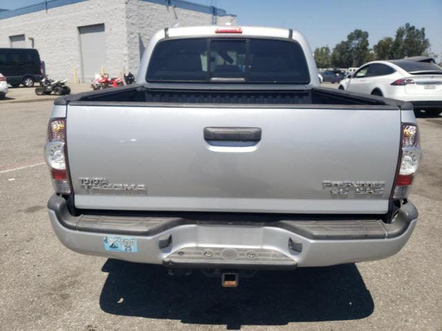 3TMJU62N49M086623 - 2009 TOYOTA TACOMA DOUBLE CAB PRERUNNER SILVER photo 6