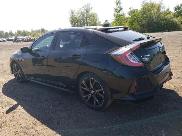SHHFK7H40JU208739 - 2018 HONDA CIVIC SPORT შავი ფოტო 2
