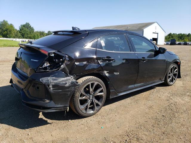 SHHFK7H40JU208739 - 2018 HONDA CIVIC SPORT შავი ფოტო 3