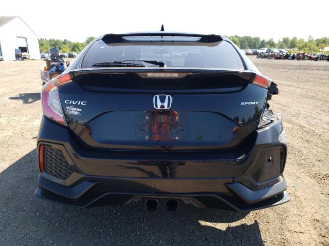 SHHFK7H40JU208739 - 2018 HONDA CIVIC SPORT შავი ფოტო 6