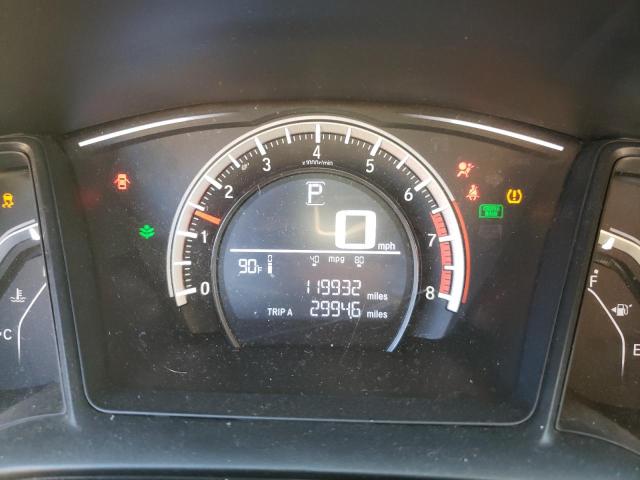 SHHFK7H40JU208739 - 2018 HONDA CIVIC SPORT შავი ფოტო 9