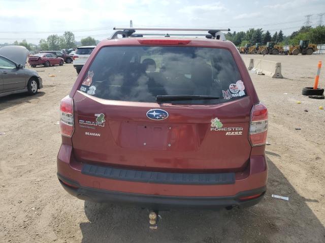 JF2SJADC0FH830814 - 2015 SUBARU FORESTER 2.5I PREMIUM 红色 照片 6