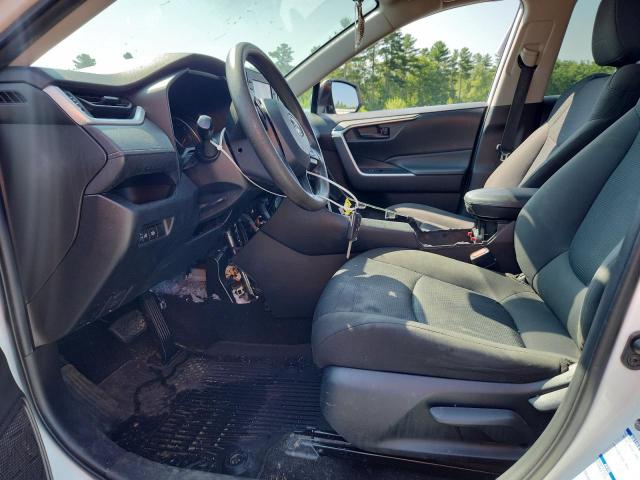 2T3F1RFVXMC166186 - 2021 TOYOTA RAV4 LE თეთრი ფოტო 7