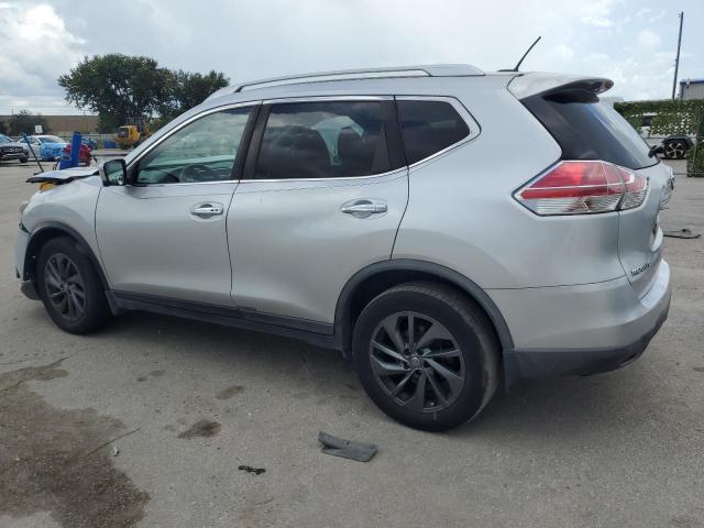 KNMAT2MT3GP699458 - 2016 NISSAN ROGUE S SILVER photo 2