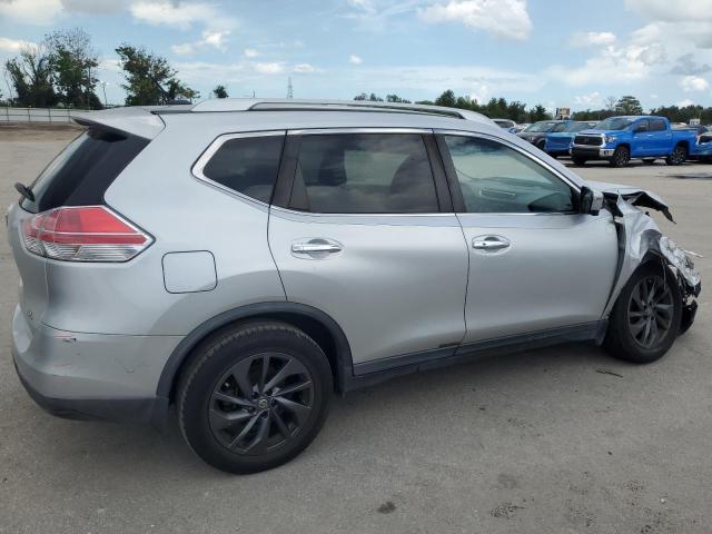 KNMAT2MT3GP699458 - 2016 NISSAN ROGUE S SILVER photo 3