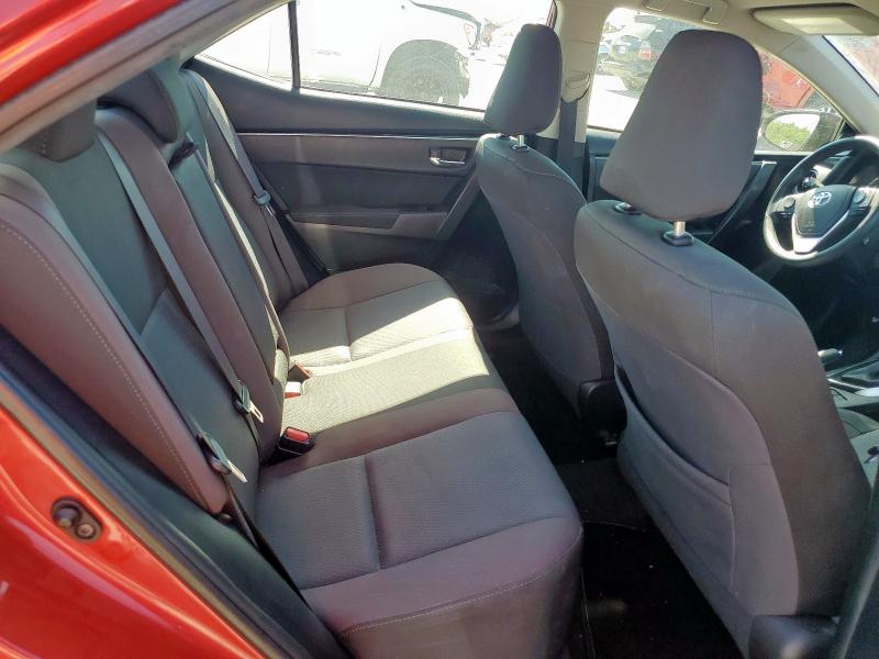 2T1BURHE3JC075977 - 2018 TOYOTA COROLLA L BURGUNDY photo 10