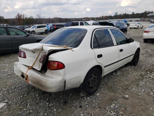 1NXBR12E7YZ318727 - 2000 TOYOTA COROLLA VE WHITE photo 4