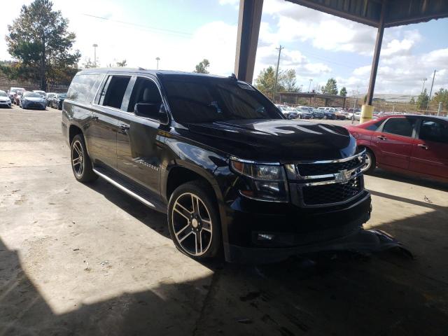 1GNSKJKC8FR596776 - 2015 CHEVROLET SUBURBAN K1500 LT BLACK photo 1