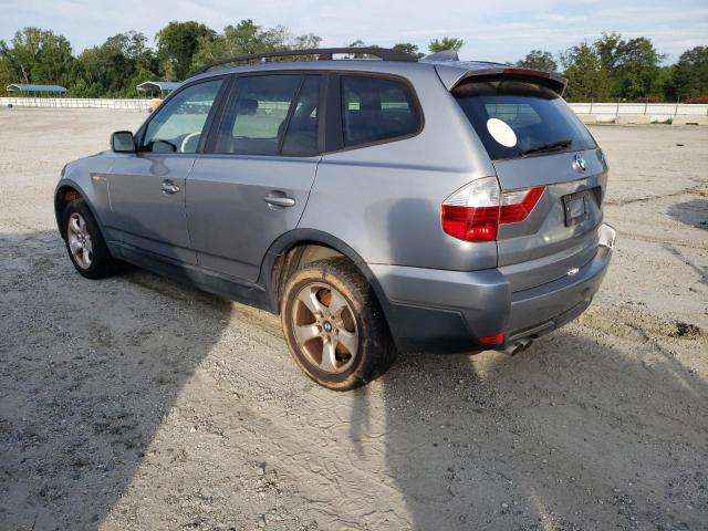 WBXPC93427WF24918 - 2007 BMW X3 3.0SI BLACK photo 2