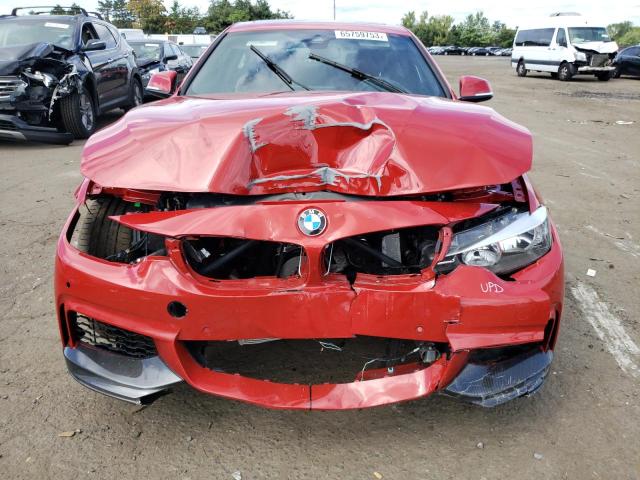 WBA4W7C53KAG52480 - 2019 BMW 440I RED photo 5