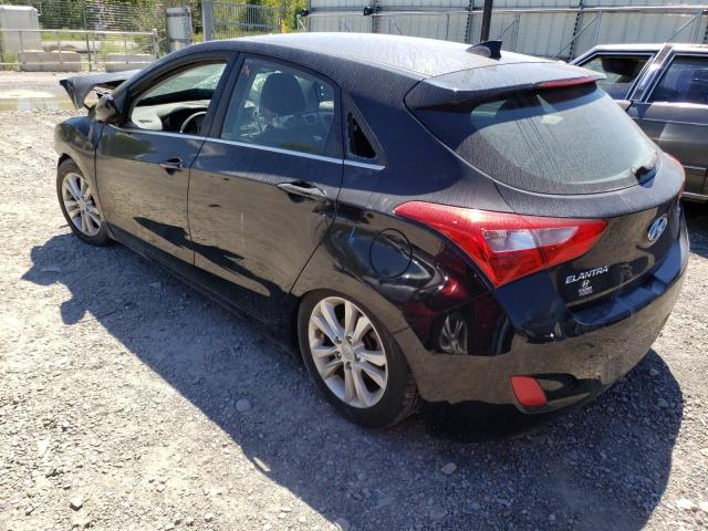 KMHD35LE8DU137324 - 2013 HYUNDAI ELANTRA GT BLACK photo 2