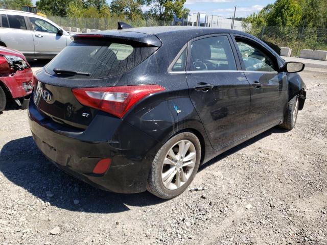 KMHD35LE8DU137324 - 2013 HYUNDAI ELANTRA GT BLACK photo 3