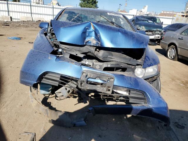 1HGFA16968L047130 - 2008 HONDA CIVIC EXL BLUE photo 5