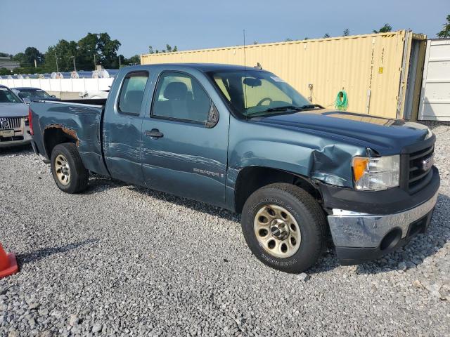 1GTEC19X18Z323676 - 2008 GMC SIERRA C1500 BLUE photo 4