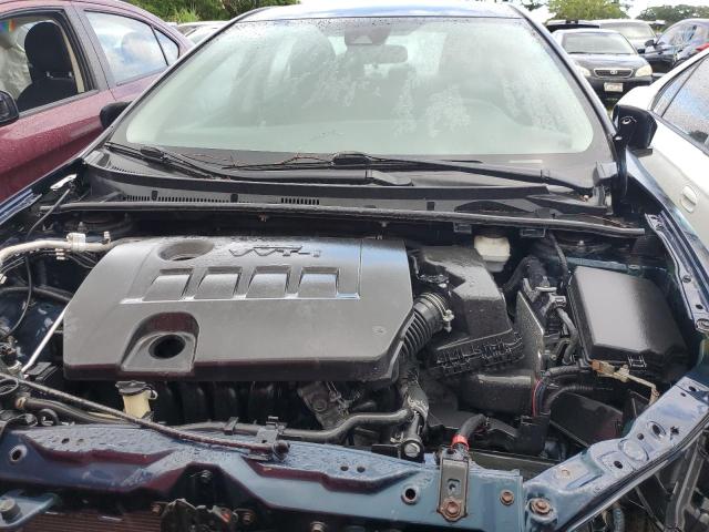 5YFBURHE1KP916048 - 2019 TOYOTA COROLLA L BLUE photo 5