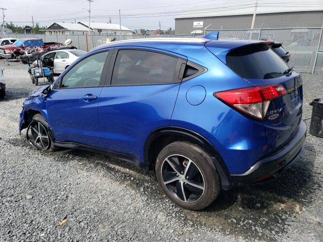 3CZRU6H24LM102479 - 2020 HONDA HR-V SPORT BLUE photo 2