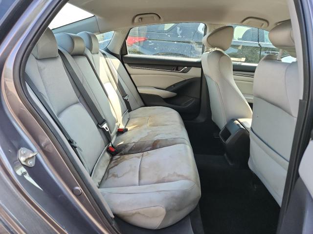 1HGCV1F16KA163254 - 2019 HONDA ACCORD LX GRAY photo 10