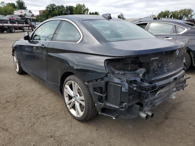 WBA1F7C5XFV367502 - 2015 BMW 228 XI BLACK photo 2