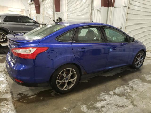 1FADP3F2XEL439127 - 2014 FORD FOCUS SE BLUE photo 3