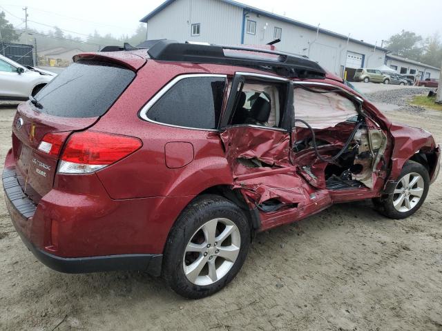4S4BRBLC6E3279486 - 2014 SUBARU OUTBACK 2.5I LIMITED RED photo 3