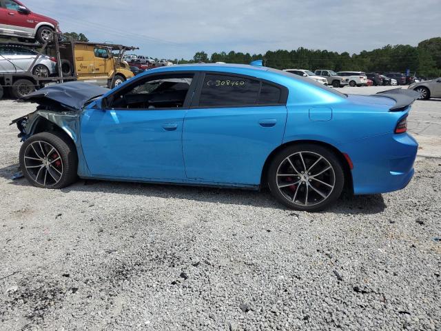 2C3CDXGJ8GH111737 - 2016 DODGE CHARGER R/T SCAT PACK BLUE photo 2