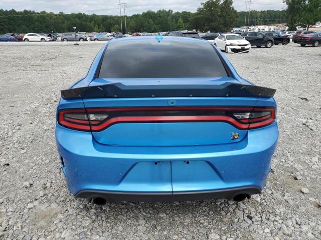 2C3CDXGJ8GH111737 - 2016 DODGE CHARGER R/T SCAT PACK BLUE photo 6