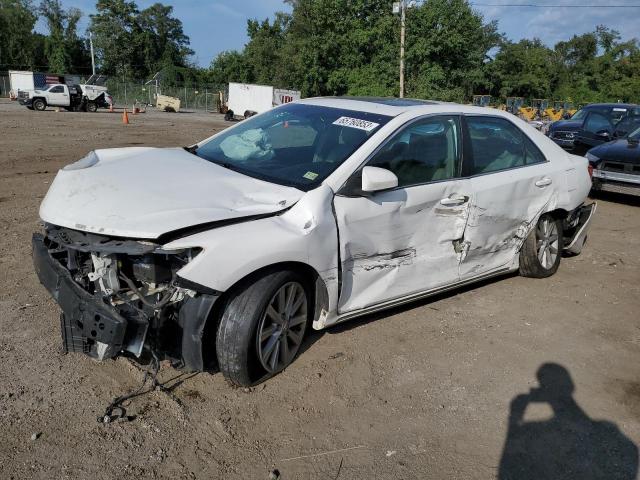 4T4BF1FK5ER402295 - 2014 TOYOTA CAMRY L WHITE photo 1