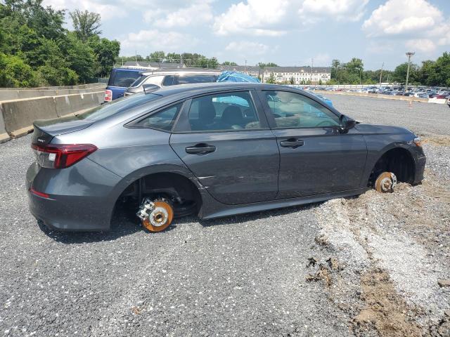 2HGFE2F59SH603605 - 2025 HONDA CIVIC SPORT GRAY photo 3