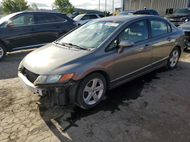 2HGFA16988H337639 - 2008 HONDA CIVIC EXL ვერცხლისფერი ფოტო 1