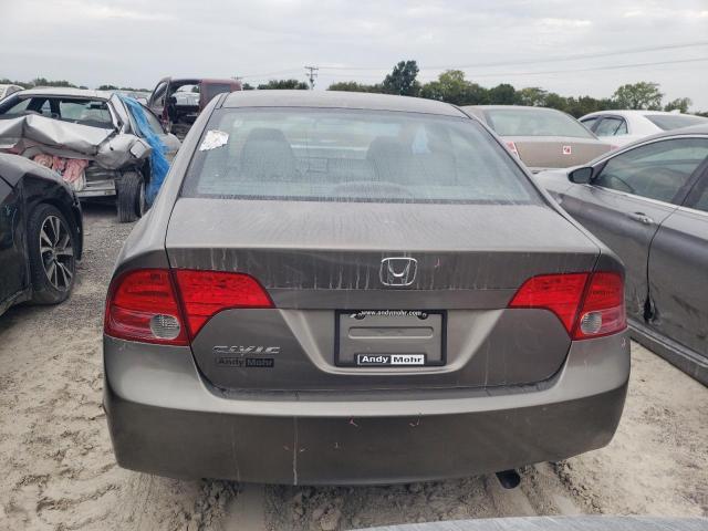 2HGFA16988H337639 - 2008 HONDA CIVIC EXL SILVER photo 6