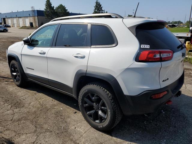 1C4PJMBX0JD571706 - 2018 JEEP CHEROKEE TRAILHAWK WHITE photo 2