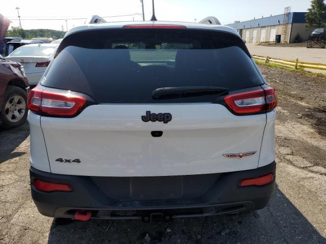 1C4PJMBX0JD571706 - 2018 JEEP CHEROKEE TRAILHAWK WHITE photo 6