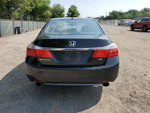1HGCR3F89DA033727 - 2013 HONDA ACCORD EXL Schwarz Foto 6