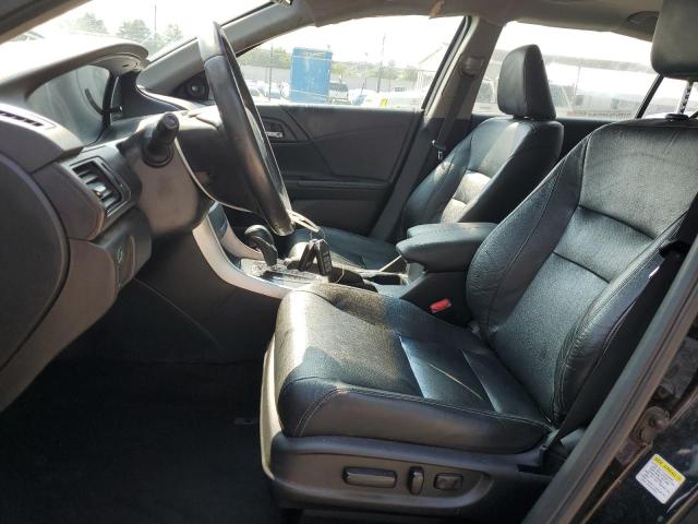 1HGCR3F89DA033727 - 2013 HONDA ACCORD EXL Schwarz Foto 7