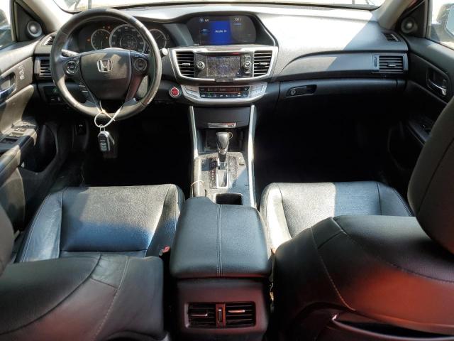 1HGCR3F89DA033727 - 2013 HONDA ACCORD EXL Schwarz Foto 8