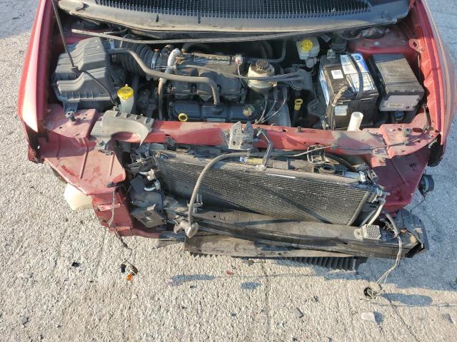 1A4GP45R76B676154 - 2006 CHRYSLER TOWN & COU წითელი ფოტო 12