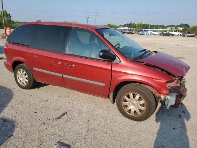 1A4GP45R76B676154 - 2006 CHRYSLER TOWN & COU წითელი ფოტო 4