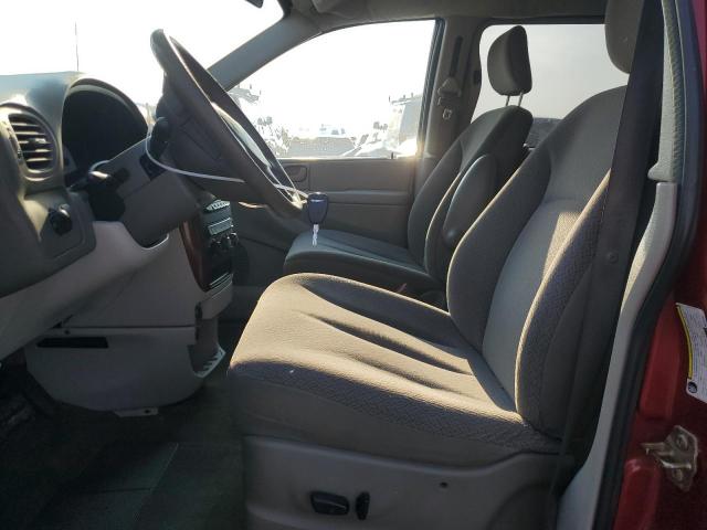 1A4GP45R76B676154 - 2006 CHRYSLER TOWN & COU წითელი ფოტო 7