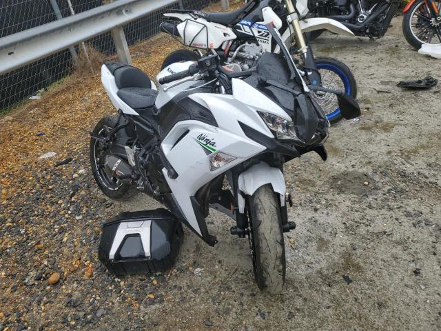 ML5EXEM15LDA12284 - 2020 KAWASAKI EX650 M WHITE photo 1