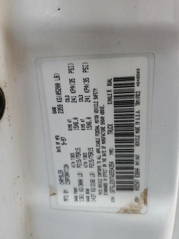 1B7GL22X7WS554354 - 1998 DODGE DAKOTA WHITE photo 12