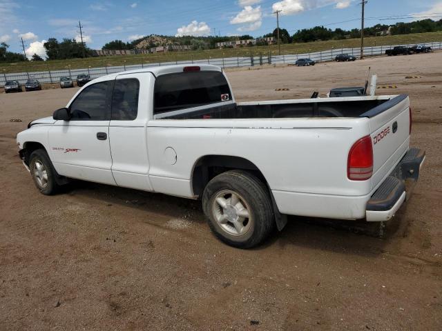 1B7GL22X7WS554354 - 1998 DODGE DAKOTA WHITE photo 2