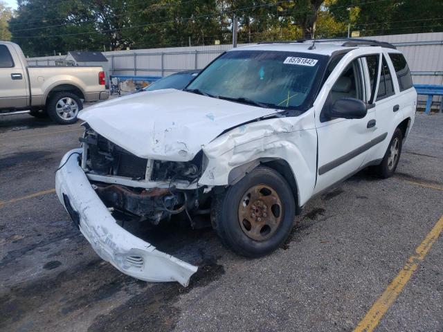 1GNDS13SX52310397 - 2005 CHEVROLET TRAILBLAZE LS WHITE photo 2