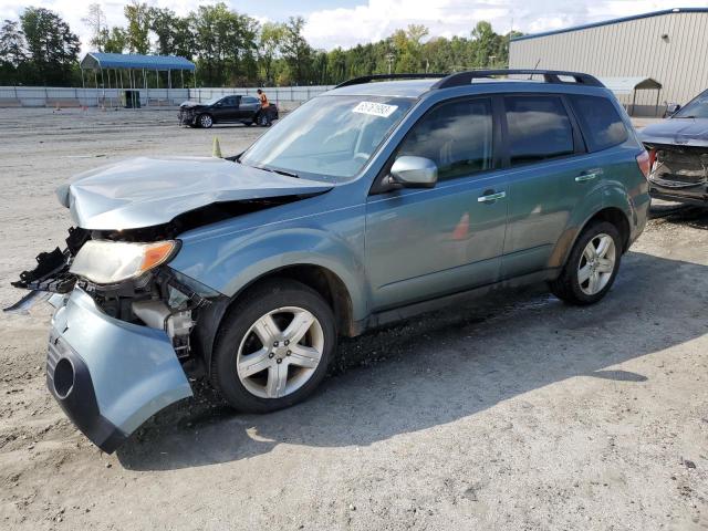 JF2SH64689H792465 - 2009 SUBARU FORESTER 2.5X LIMITED SILVER photo 1