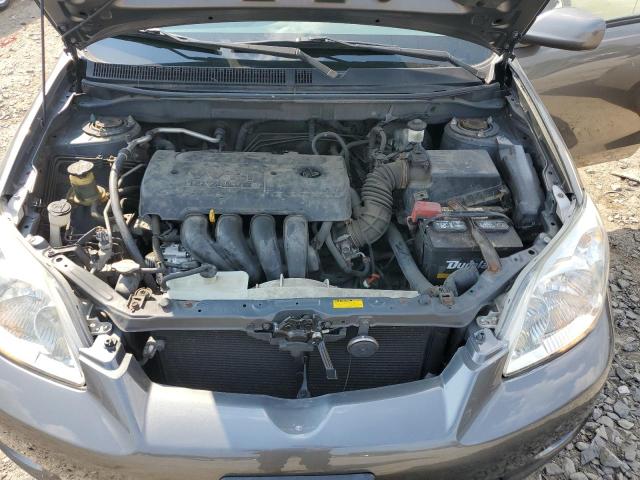 2T1KR32E87C658559 - 2007 TOYOTA COROLLA MA XR GRAY photo 11