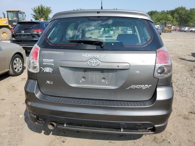 2T1KR32E87C658559 - 2007 TOYOTA COROLLA MA XR GRAY photo 6
