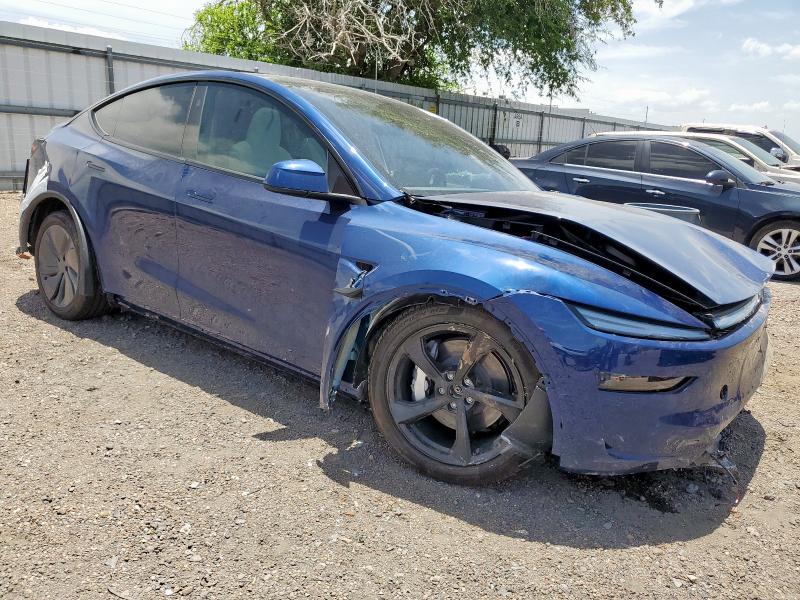 7SAYGDEE9TA404852 - 2026 TESLA MODEL Y BLUE photo 4