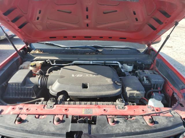 1GCGSBEN7K1102921 - 2019 CHEVROLET COLORADO წითელი ფოტო 11