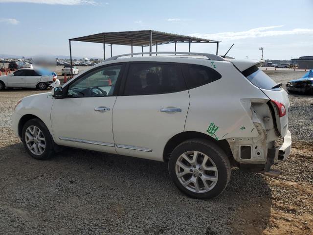 JN8AS5MT1BW184742 - 2011 NISSAN ROGUE S WHITE photo 2