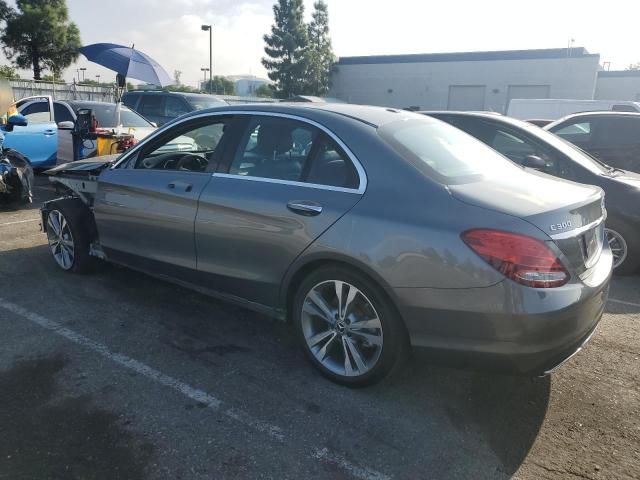 55SWF4JB6JU279424 - 2018 MERCEDES-BENZ C 300 GRAY photo 2