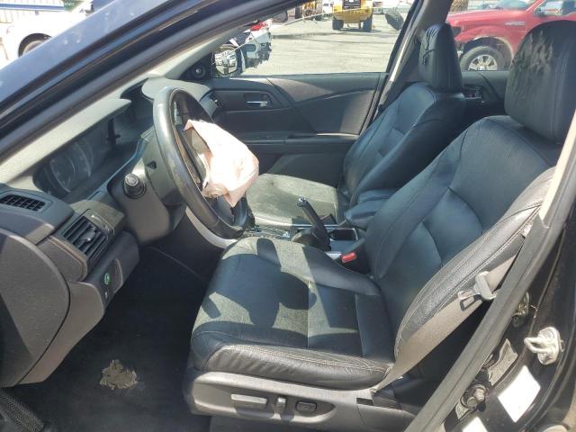 1HGCR3F81EA009472 - 2014 HONDA ACCORD EXL BLACK photo 7